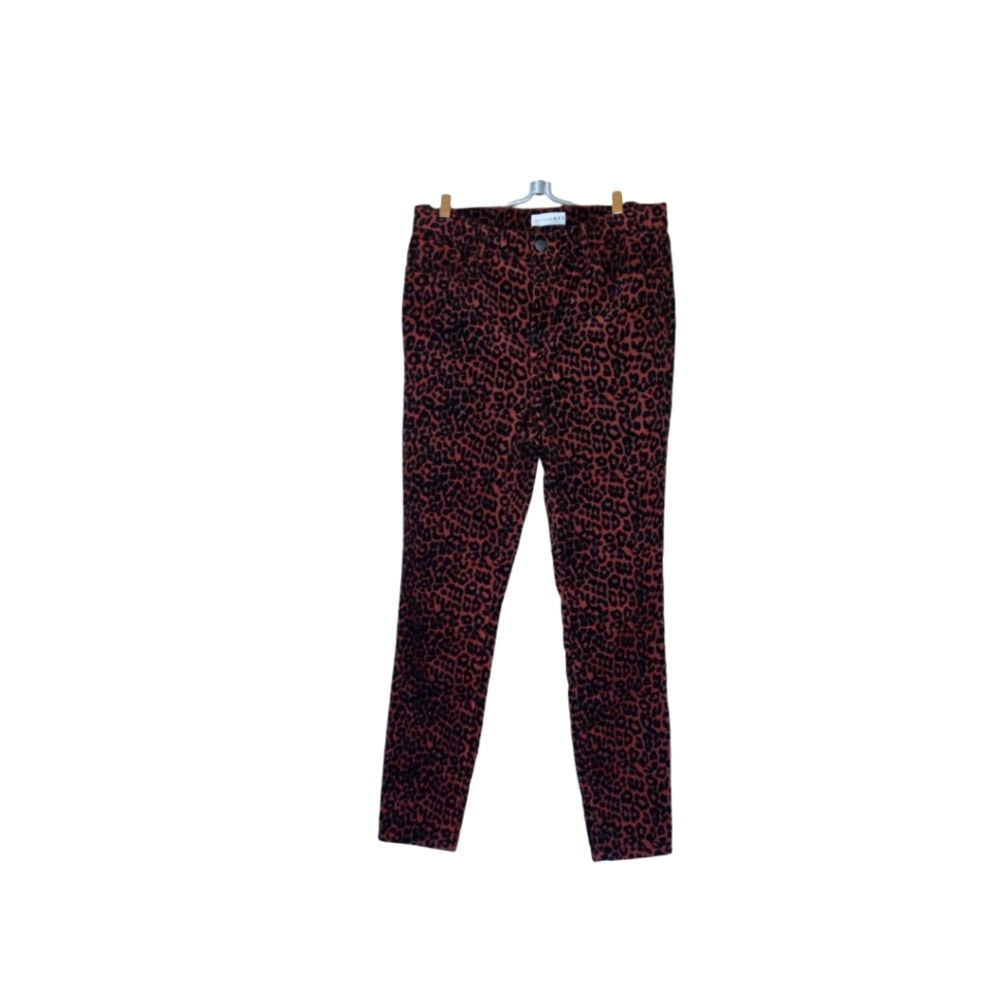 Leopard Loft Denim Pants